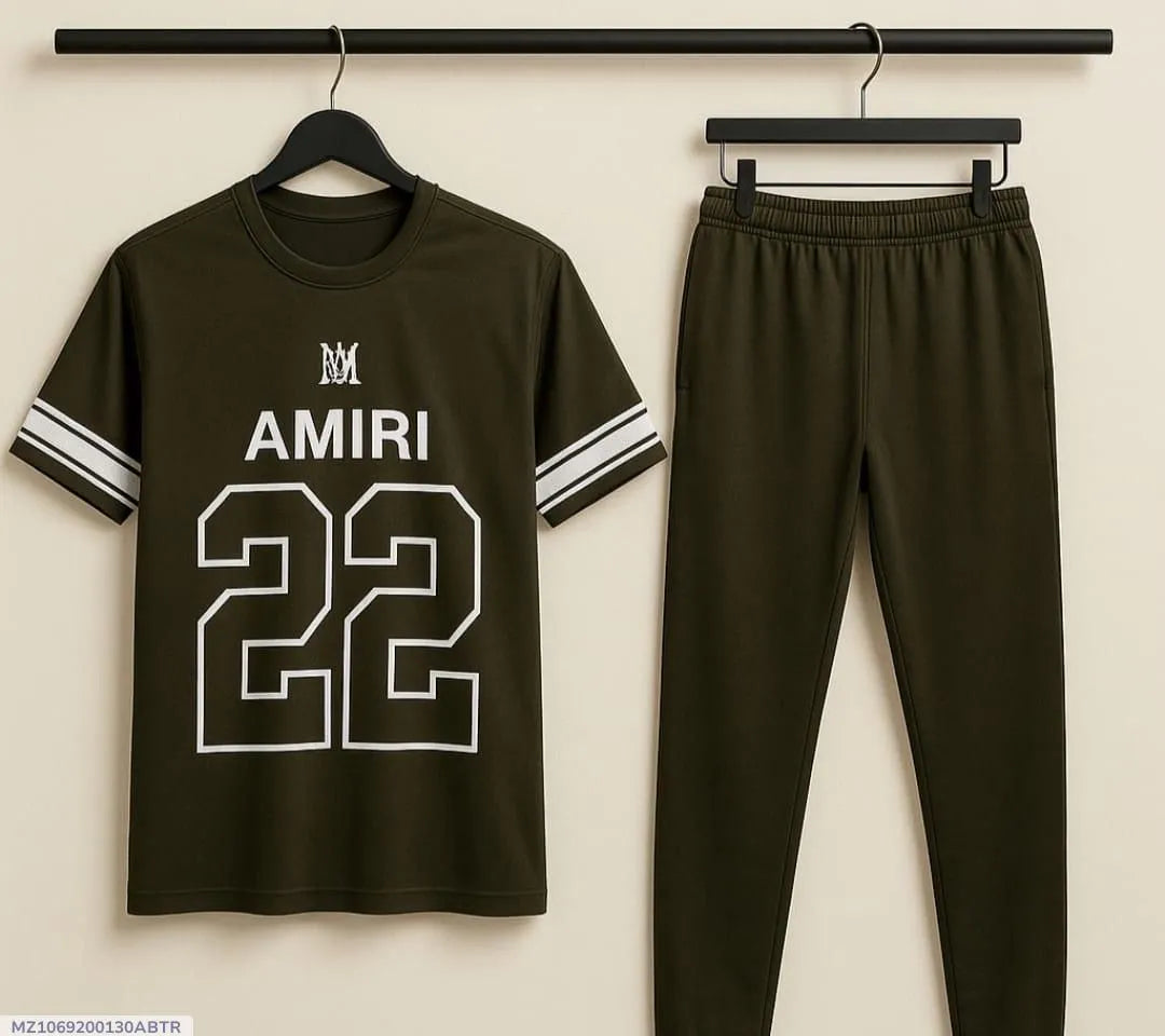 New Stylish n Premium AMIRI Printed Tracksuit - JELLA