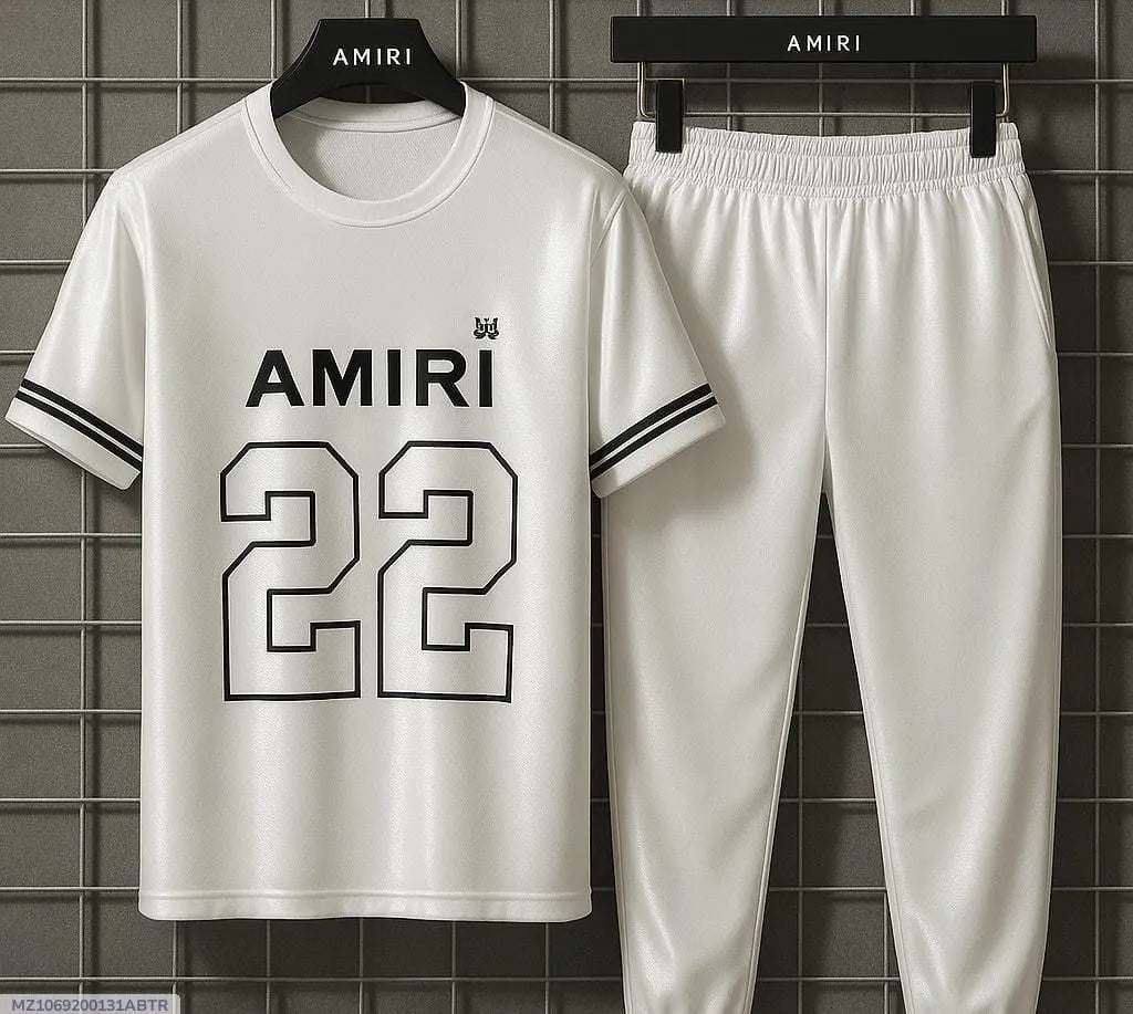 New Stylish n Premium AMIRI Printed Tracksuit - JELLA