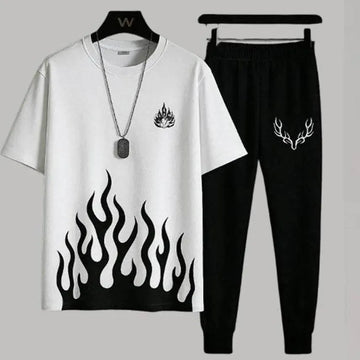 New Stylish n Premium Fire Printed Track Suits - JELLA