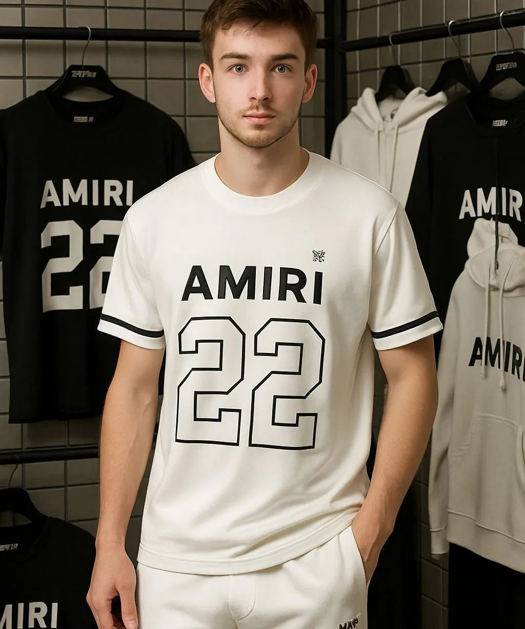 New Stylish n Premium AMIRI Printed Tracksuit - JELLA